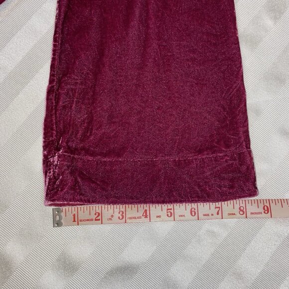 Tommy Bahama SILK Velvet Sands Sz M Tie Neck Pullover Blouse Fuchsia - Picture 13 of 16